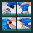 thumbnail image 4 of Lanzallamas de llama de gas portátil de 1300 grados con manguera ajustable azul Ehuebsd  Para estrenar, 4 of 4