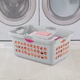 thumbnail image 4 of Sterilite 2 Bushel Ultra™ Laundry Basket Plastic, Cement, Set of 4, 4 of 9