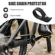 thumbnail image 3 of 2 protectores de cadena de bicicleta plegables, anticaídas, de plástico negro, para estabilizar la cadena, 3 of 8