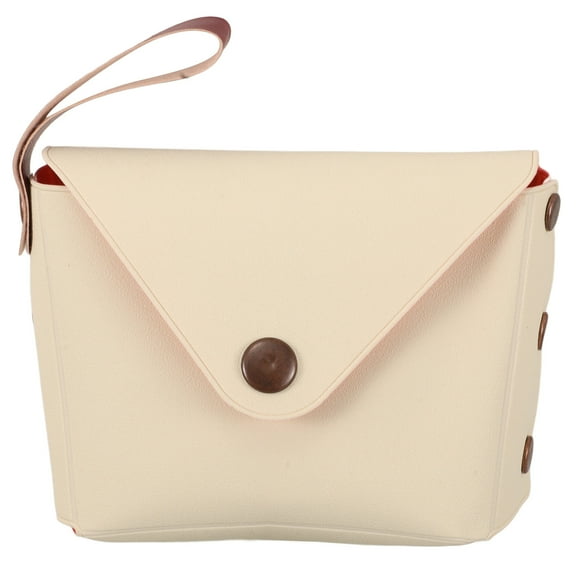 FRCOLOR  Girl Wallet Cute Small Purse Coin Zipper Pouch Ladies Travel White