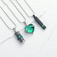 thumbnail image 6 of 3 Pcs Heart Birthstone Necklace Gifts for Women Men Cremation Jewelry for Ashes Urn Necklace Cremation Jewelry for Ashes Urn Necklace, 6 of 8