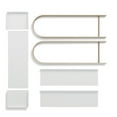 thumbnail image 6 of Umbra Bellwood Elevated Garden Bed Planter Storage Box White/Natural, 6 of 15