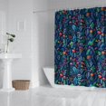 thumbnail image 2 of Waterproof Beautiful Colorful Floral Shower Curtain 72x72 Inch Boho Style Polyester Unique Shower Curtain for Bathroom Hotel Home Decor with 12 Plastic Hooks, 2 of 5