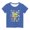 Blue, variant on Nrmvnmi "IT IS A GOOD DAY TO READ"Shirts for Kids Short Sleeve Graphic T-Shirt Round Neck Crop Top for Little & Big Girls and Boy T-Shirt Tee Black-7 Years