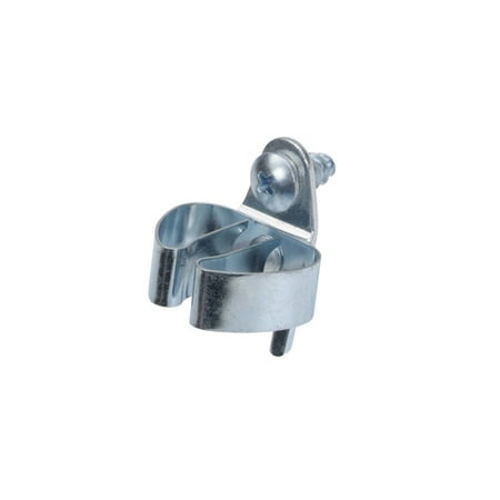 Triton Products DuraHook 1/2 In. to 1 In. Hold Range 1-7/16 In. Projection Annealed Chromate Dipped Steel Standard Spring Clip for DuraBoard, 10 Pack