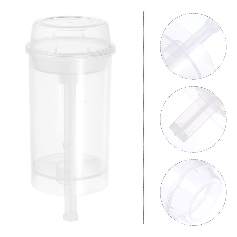 20Pcs round shaped push pops Plastic Round Ice Cream Containers Push Pops  for