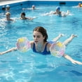 thumbnail image 5 of Knisume Cartoon Inflatable Swim Arm Bands, Adjustable Floaties for Pool & Beach - Double Air Chamber Swimming Aid for Adults & Kids, Safe Water Training Floats,A, 5 of 8