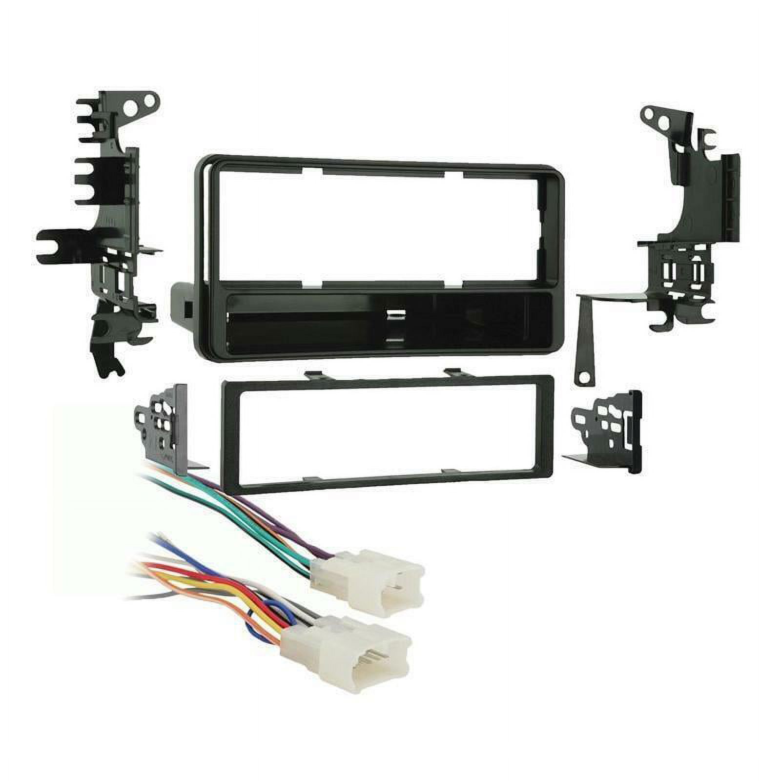 99-8101 Single Din Radio Install Dash Kit & Wires for Toyota, Car Stereo Mount