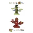 thumbnail image 1 of Juegos Montessori Zulema Dinosaur Balance Preschool Enlightenment para Niños juego de matemáticas para niños, 1 of 8