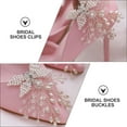 thumbnail image 4 of Shisuyan Fashionable Wedding Shoes Decorative Rhinestone 1 Pair 3.5x3.1x0.4in, 4 of 8