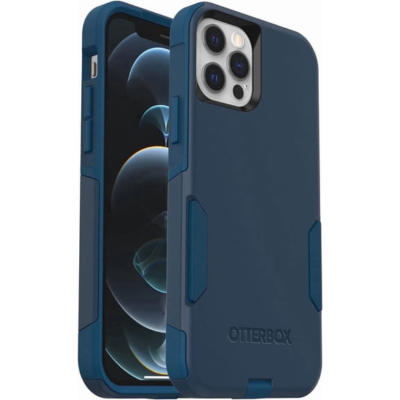 OtterBox iPhone 12 and iPhone 12 Pro Polycarbonate Cell Phone Case, Bespoke Way Blue