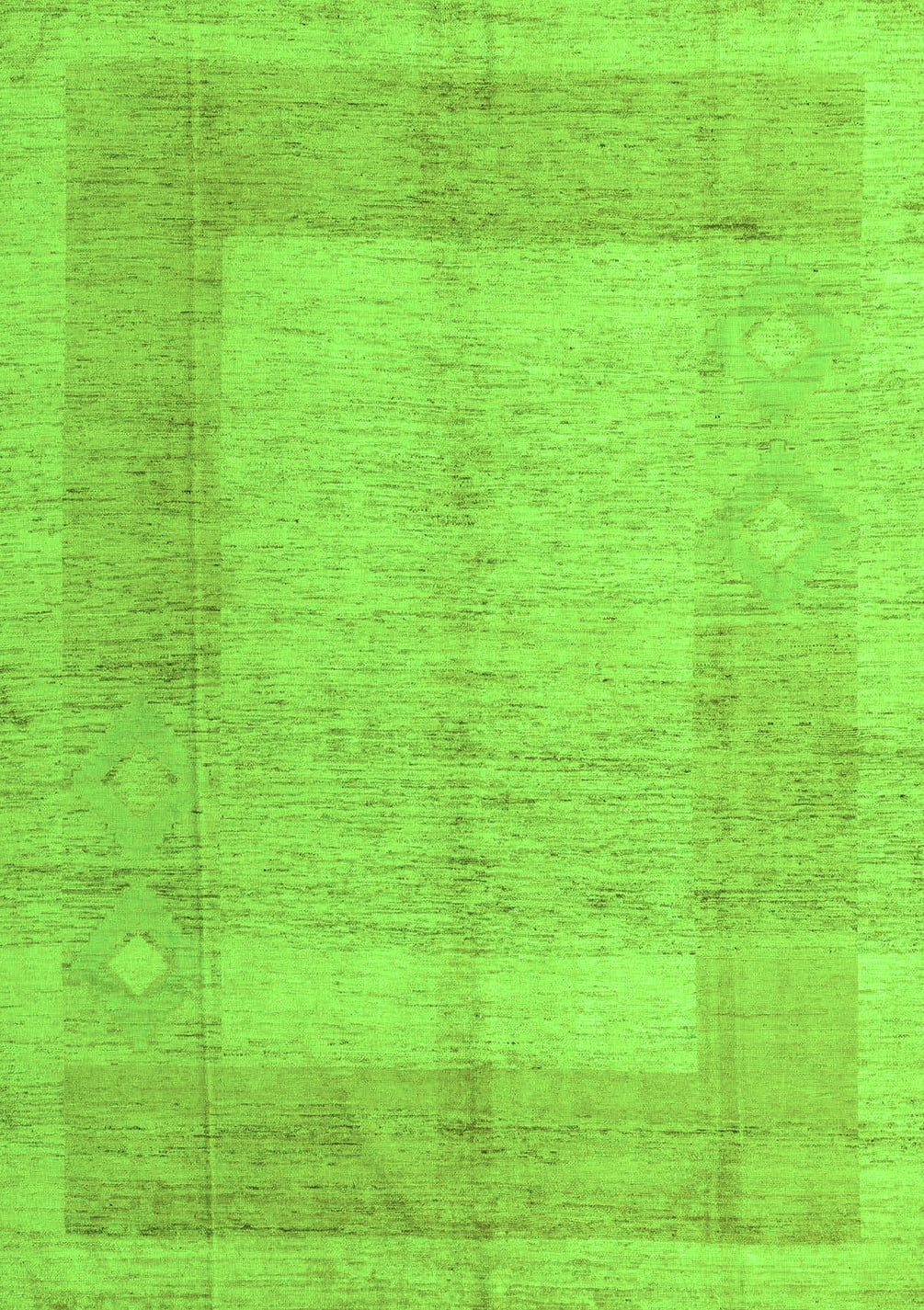 Ahgly Company Indoor Rectangle Abstract Green Modern Area Rugs, 2' x 3 ...