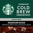 thumbnail image 4 of Starbucks Cold Brew Coffee - Signature Black - Multi-Serve Concentrate - 1 bottle (32 fl oz.) - Pack of 2, 4 of 5