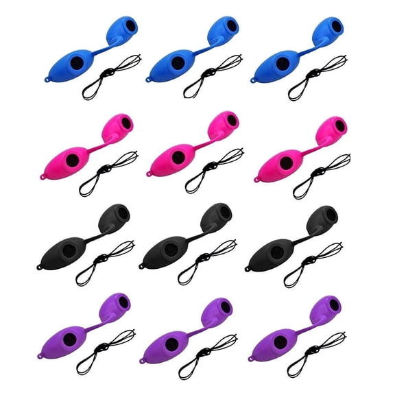 Super Sunnies Tanning Goggles 12 Piece Flexible Assorted Colors UV Eye Protection