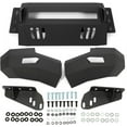 thumbnail image 6 of Front Bumper Off-Road 3-Piece Modular Compatible with 2007-2010 Chevrolet Silverado 2500 3500 Powder Coated Steel Textured Black, 6 of 7