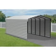 thumbnail image 3 of Arrow 29 x 12 x 9 ft Eggshell Steel Carport With 2 Side Wall Kit, 3 of 15