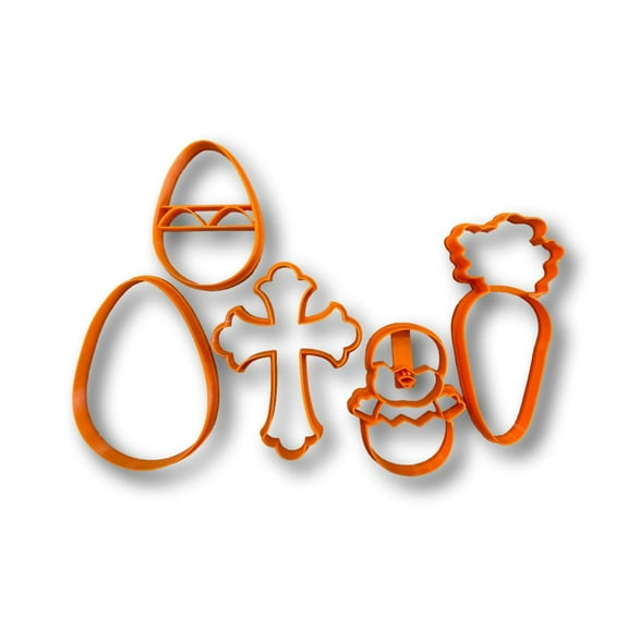 Easter Cookie Cutter set of 6