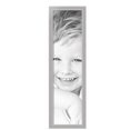 thumbnail image 2 of ArtToFrames 9" x 34" Silver Picture Frame, 9x34 inch Silver Wood Poster Frame (WOM-5388), 3 Pack, 2 of 8