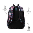 thumbnail image 4 of Mochila Escolar Grande para Niña Porta Laptop 14 Repelente a Líquidos | 20 L ACUARELA TOTTO, 4 of 6