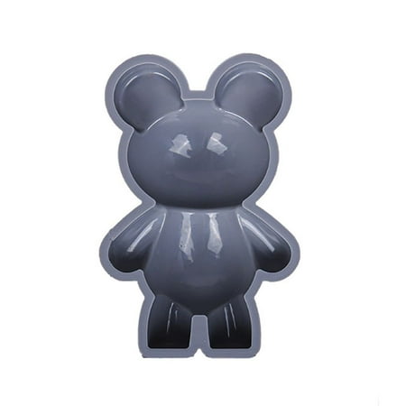 

Dessert Pastry Baking Pan Cupcake Silicone Mold Cake Molds Bear Chocolates Mold Soap Mould