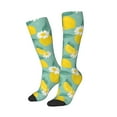 thumbnail image 2 of Balery Lemons Chamomile Flowers And Leaves Fun Novelty Socks Men'S Women'S Crew Socks Funny Crazy Novelty Socks Quirky And Cool Socks, 2 of 9