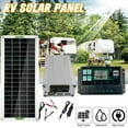 200W Solar Panel Kit 12V to 220V Battery Charger RV NE Van Trailer