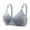Gray, variant on Yourumao Wire Free Bras for Women Embroidered Comfortable Bras Push Up Full Coverage Bras Breathable Cool Liftup Air Bra Everyday Tshirt Underwear
