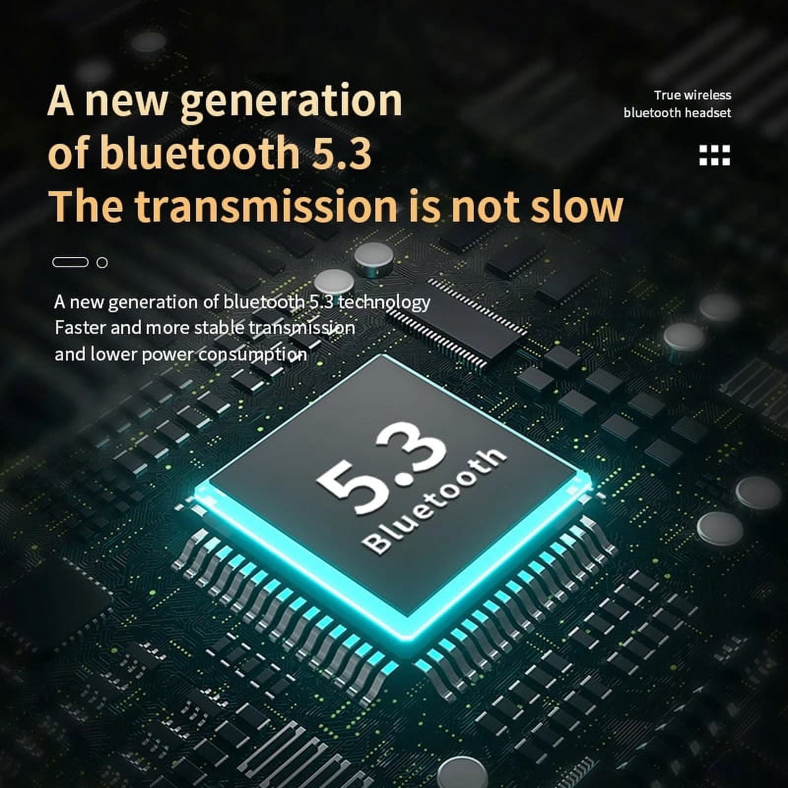 New Tws M90 Wireless Headphones Bluetooth 5.2 Touch Control Earphones Sport Earbuds Music Hifi Stereo Gaming Headset For Xiaomi - Earphones &amp; Headphones