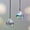 2pcs 40mm AB Ball with Rope, variant on 2PCS 40mm AB Suncatcher Crystals Ball Prism Rainbow Maker with Chain Hanging Window Sun Catchers Home Garden Decoration (40mm AB Ball with Chain)