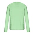 thumbnail image 5 of Amzcrzy Sudadera Para Hombre, Moda Para Hombre, Estampado, Cuello Redondo, Camiseta Casual, Manga Larga, Camiseta Verde, L, 5 of 5
