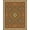 Brown, Pattern 6, variant on ODIKA 8'x10' Washable Area Rug Non-Slip Chair-Friendly Mat Beige Terracotta Geometric Floral Design Intricate with Classic Border Style for Dining Room, Large Office, Lounge