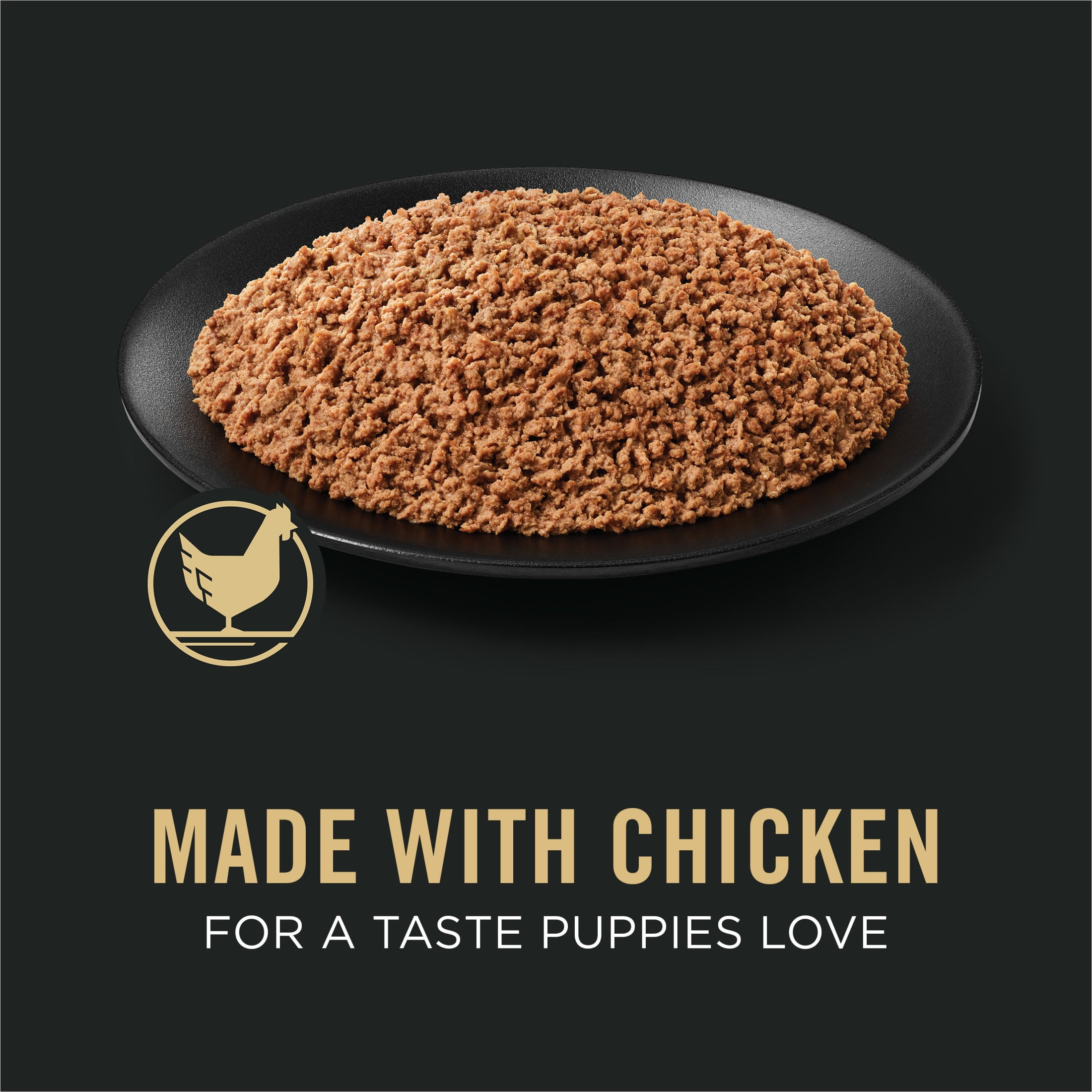 Purina Pro Plan Grain Free Wet Puppy Food, Classic Chicken Entrée, 13 oz Can