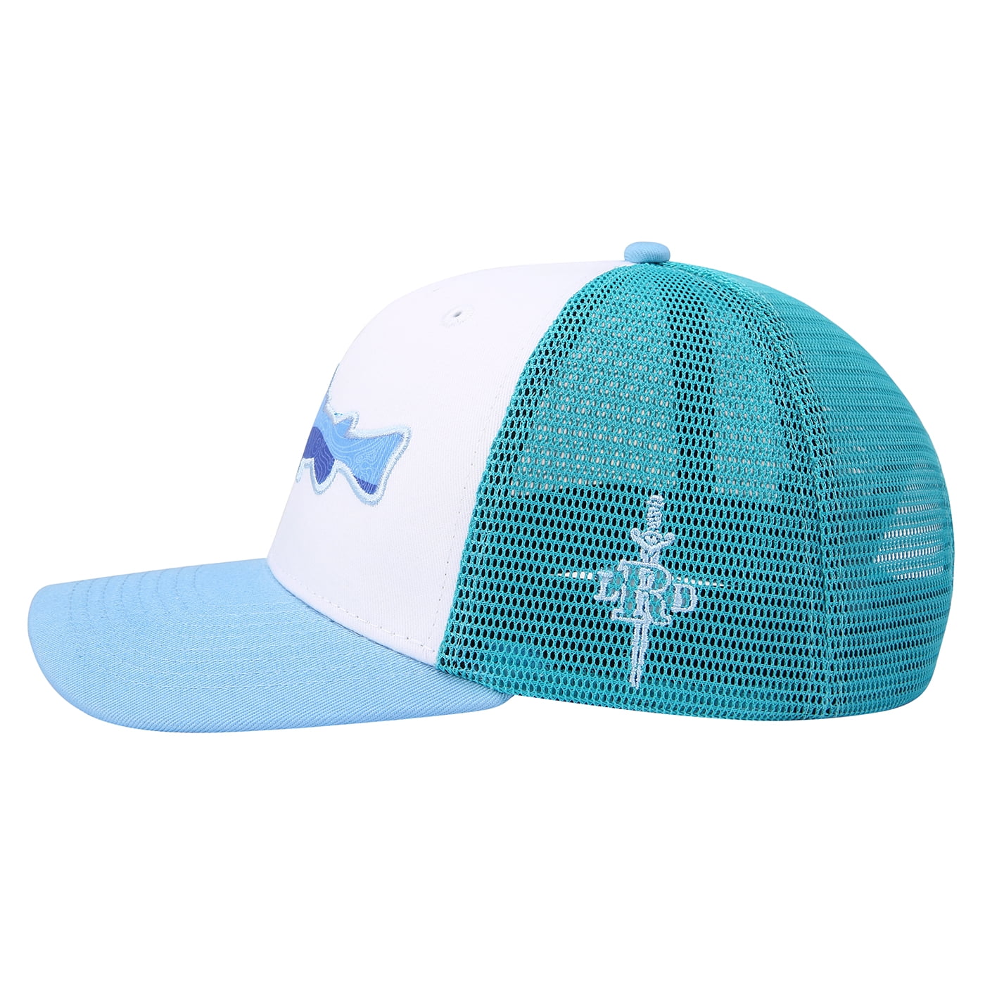 HDE Trucker Hat - Performance Outdoor Snapback Adventure Hats for Men Arctic Char