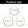 thumbnail image 5 of Osdhezcn Geometric Sea Shell Design Waist Chain Adjustable Length Chain Belt For Women Teens Dress Pants Fashion Accessories, 5 of 20