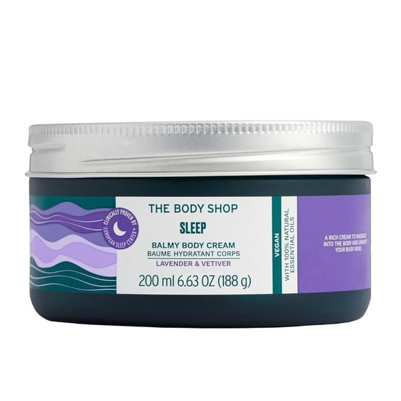 The Body Shop Lavender & Vetiver Sleep Balmy Body Cream  6.63oz