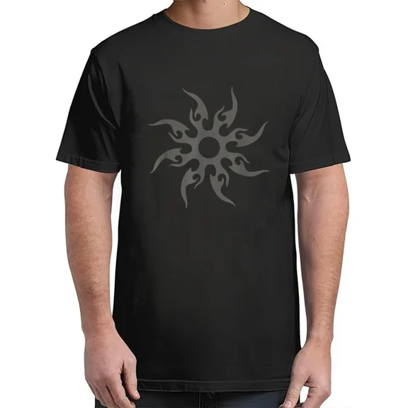 Two Time Costume Tribal Sun Symbol Forsaken Art Unisex T-Shirt up to size 5XL