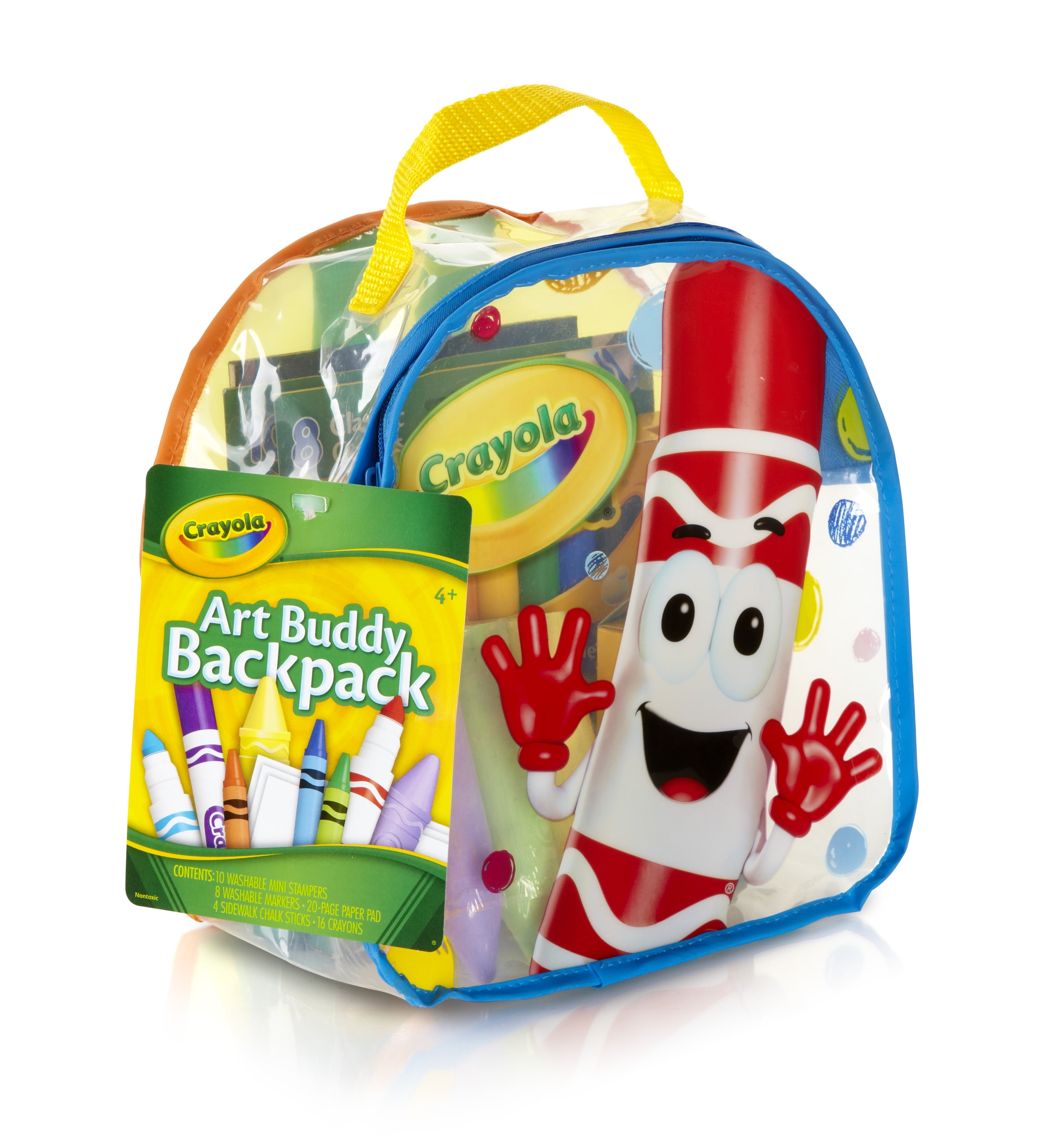 Crayola Boys Gaming Backpack DIY Backpack with Crayola Markers 16 inch 