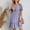 B118 Purple plus size summer dresses clearance under $5, variant on Summer Dresses for Women under $10! Xqxayjr 2025 Summer Sundress for Womens V Neck Pleated Short Sleeve Trendy Beach Party Dresses Flowy Swing Tiered A Line Loose Casual Wedding Guest Dress