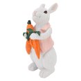 thumbnail image 1 of Decoraciones De Conejito De Pascua, Resina De Conejo Conejito De Conejo, Centavos De Mesa De Estatua De Conejo Pequeño De Primavera Interior, 1 of 7
