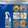 thumbnail image 5 of 3pcs Iron Powder Remover Car Rust Removal Spray Rustout Instant Remover Spray 100ml, 5 of 5