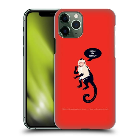 Head Case Designs Officially Licensed Friends TV Show Iconic Marcel The Monkey Hard Back Case Compatible with Apple iPhone 11 Pro