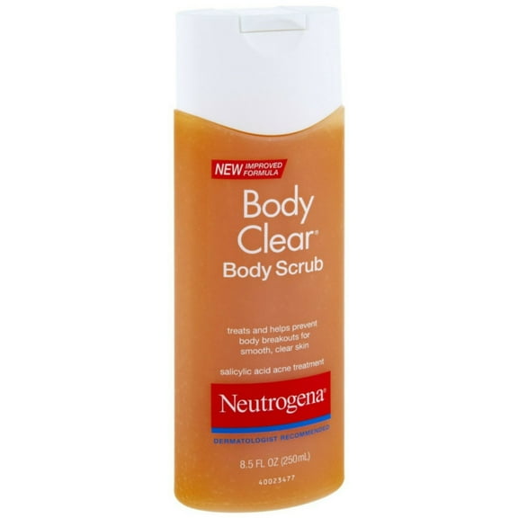 Neutrogena Body Clear Body Scrub 8.50 oz (Pack of 4)