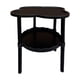 thumbnail image 2 of Mesa Auxiliar de Sofá con Ruedas de 4 Niveles | Mesa de Aperitivos Móvil para Sala de Estar | Mesa de Centro Pequeña con Estantes de Almacenamiento | Negro/Blanco/Verde/Caqui, 2 of 6