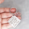 thumbnail image 5 of School Bus Driver Keychain Thank You For The Sweet Ride Engrave Keyring Graduation Key Chain Nursery Scool Ending Gift, 5 of 5