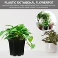 thumbnail image 4 of Oraceous Flower Pots Planter Orchid Pots Vegetables Growing Container Garden Flower Pot Gardening Tool For Outdoor Porch Balcony Patio Garden Black 5pcs, 4 of 10