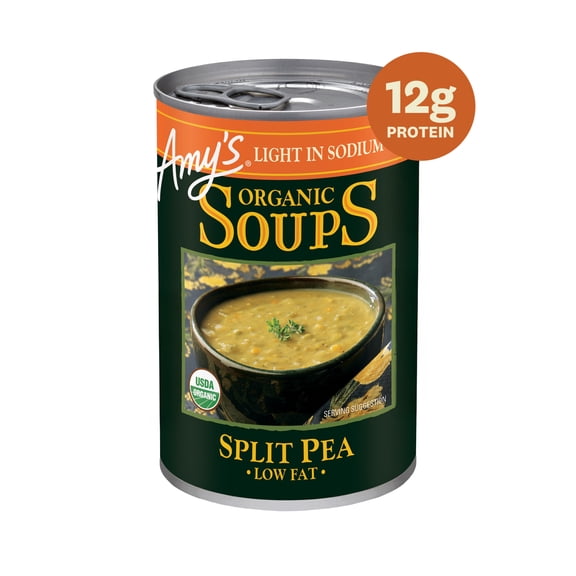 Amy's Kitchen Low Fat Organic Split Pea Soup, 14.1 Oz