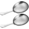 thumbnail image 1 of Coladores de 2 piezas, colador de barra, colador de cóctel, colador de cóctel de acero inoxidable, cuchara para bebidas de cóctel, uso doméstico o comercial en barra, 1 of 5
