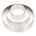 Meijiashe 3pcs Stainless Steel Funnel Cake Ring Mould for Baking ...