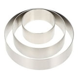 Meijiashe 3pcs Stainless Steel Funnel Cake Ring Mould for Baking ...