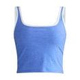 thumbnail image 5 of Athletic Works Women's and Women's Plus ButterCore Tipped Tank Bra, Sizes XS-4X, 5 of 5
